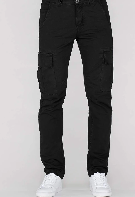 Alpha Industries Agent Mens Casual Trousers Black