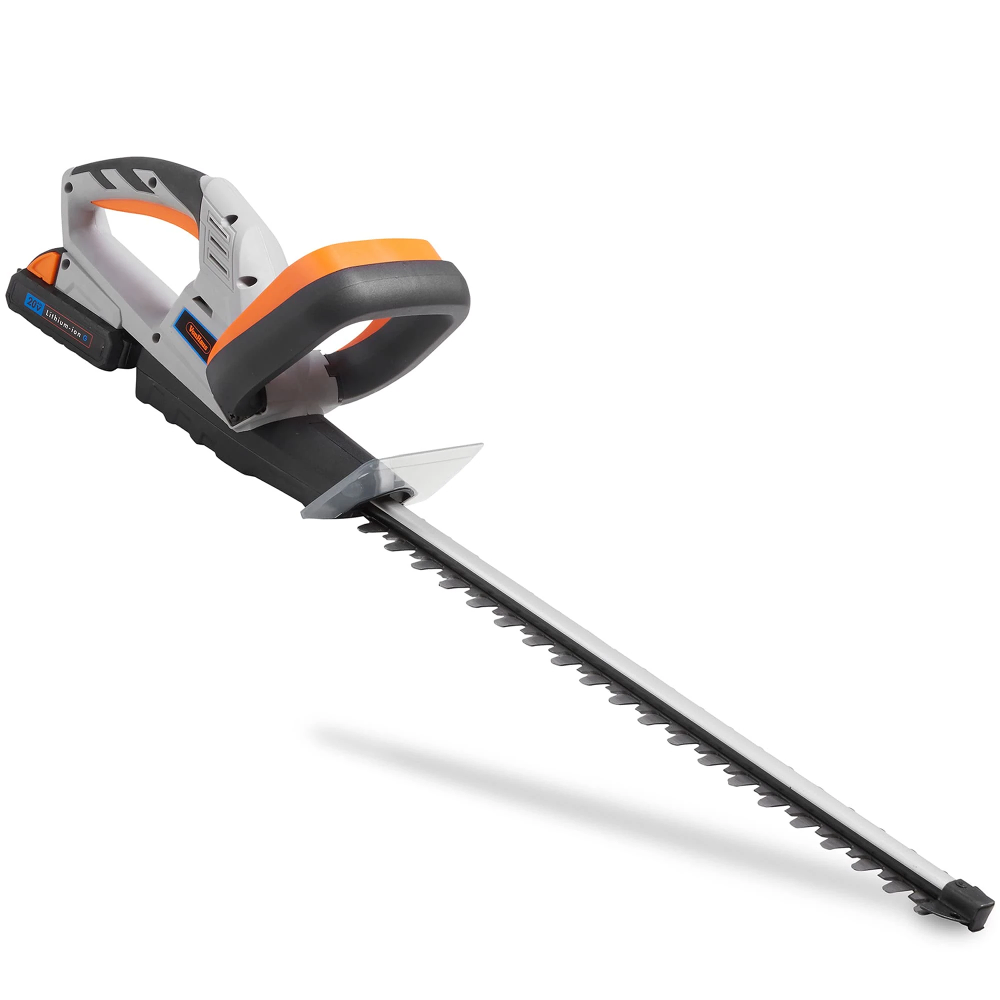 VonHaus Hedge Trimmer Cordless – Cutter for Hedges, Bushes, Branches, Shrubs – 20V Battery, 45cm Blade, Charger, Dual Action Blades, Blade Cover, Lightweight, Soft Grip Handle