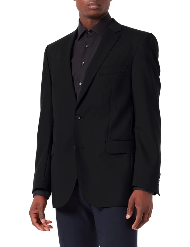Carl Gross Men's Trm-Ted Rs Blazer,Black (Black 90),106 EU
