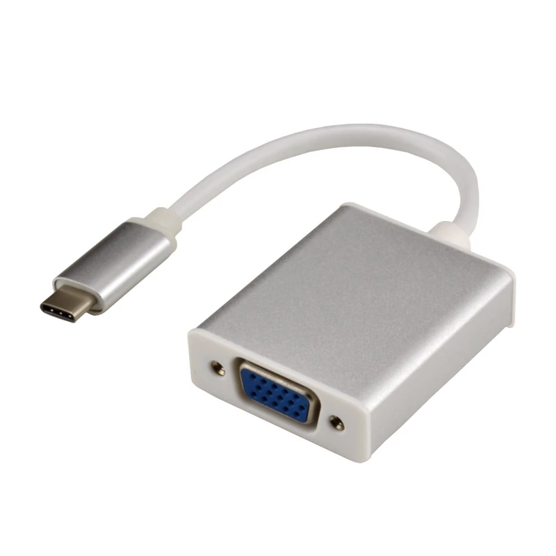 M.C.L MCL USB31-CM/40FCE 22 cm USB 3.1 C Type to VGA Female Adapter Cable