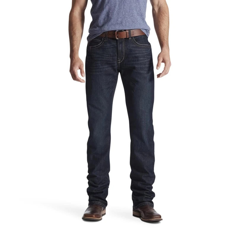 ARIAT Men's M4 Rebar Low Rise Boot Cut Stretch Jean, Bodie, X-Large