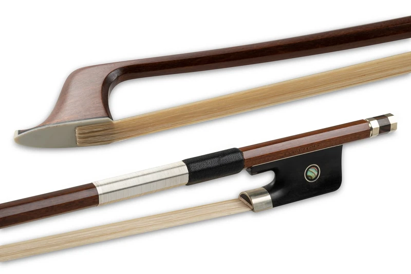 GEWA cello bow, pernambuco wood, 4/4, nickel silver with stamp H. Walter Zapf