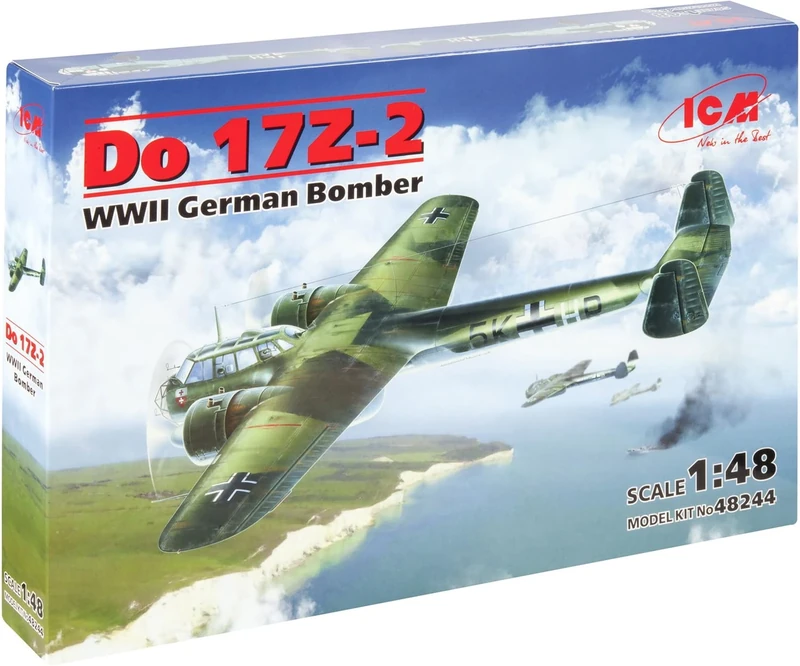 ICM 1:48 - Do 17Z-2, WWII German Bomber