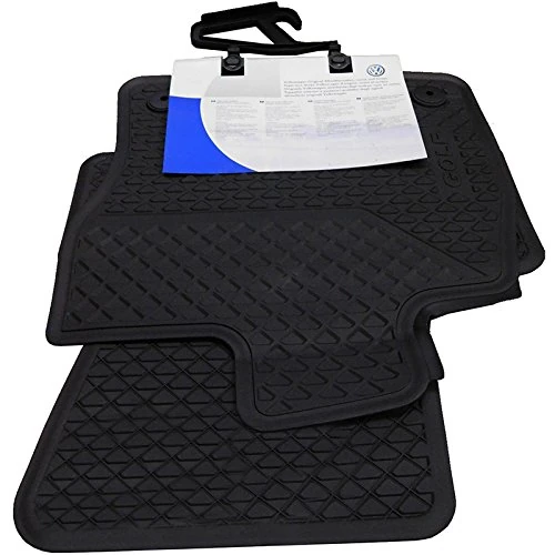 Volkswagen Original Rubber Mats Set of 4 New Touran 2015 All Weather Mats