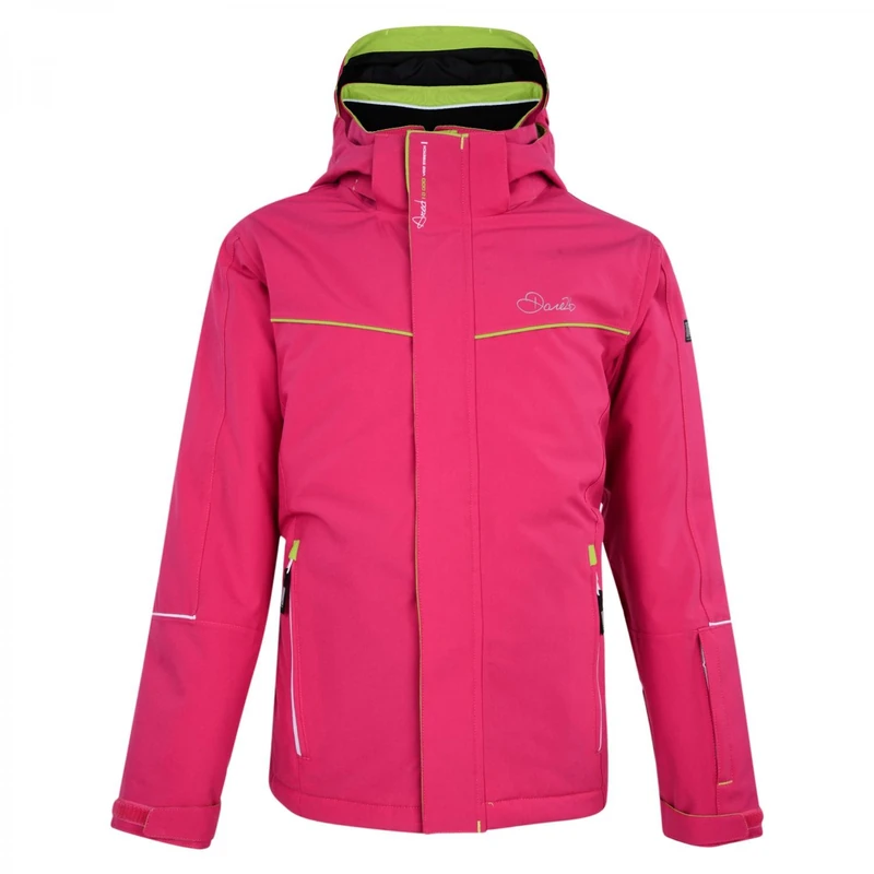 Dare 2b Kid's Exclaim Ski Jacket - Electric Pink, 32-Inch