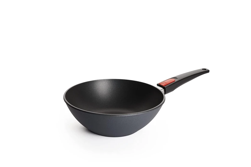 Woll 11026DPI Diamond Lite cast wok, 26 cm diameter, 9 cm tall with removable handle
