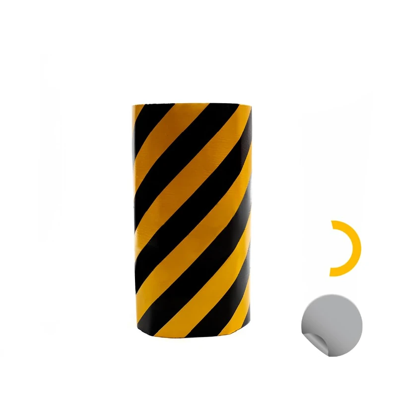 Protector Parking ROLL 5MTX50CMX2CM Black Yellow