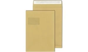 MAILmedia 30021152 Folding Envelope C4 with Window White