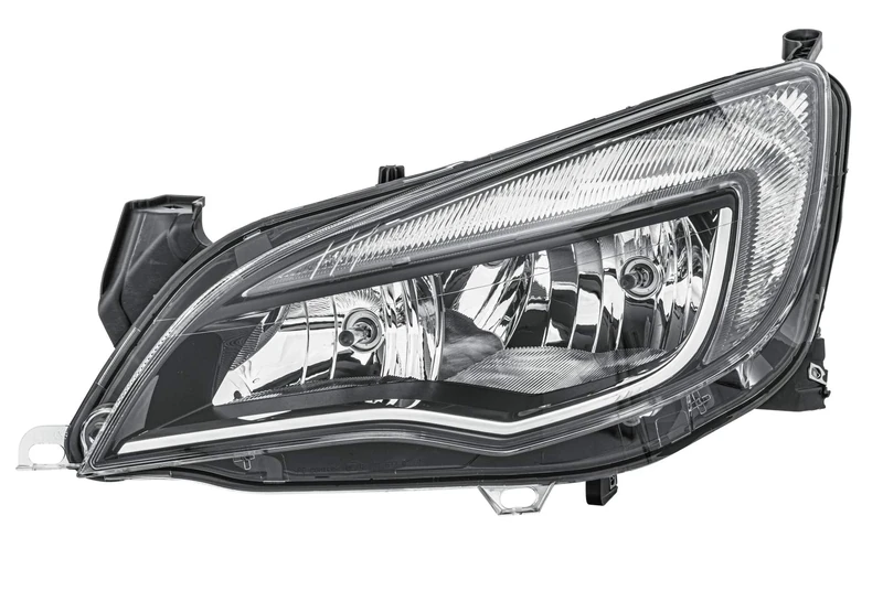 HELLA 1EG 010 011-671 FF/Halogen-Headlight - ECE - for right-hand traffic - Left Front