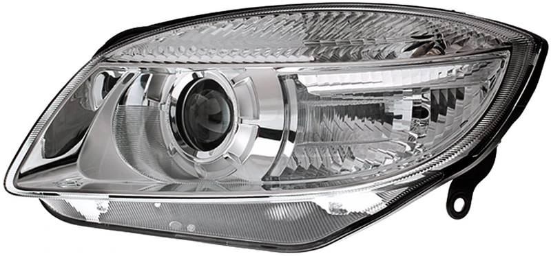 HELLA 1EL 247 025-261 Dual Headlight/FF/Halogen-Headlight - ECE - for right-hand traffic - Right Front