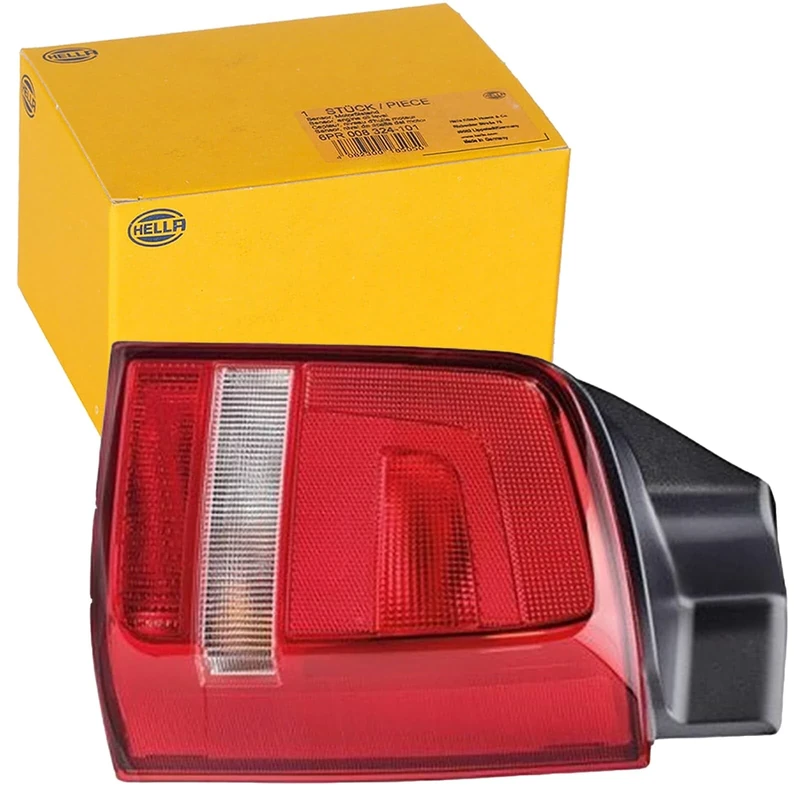 HELLA 2SK 010 318-081 Rearlight - Bulb - Crystal clear/Red - ECE/CCC - right