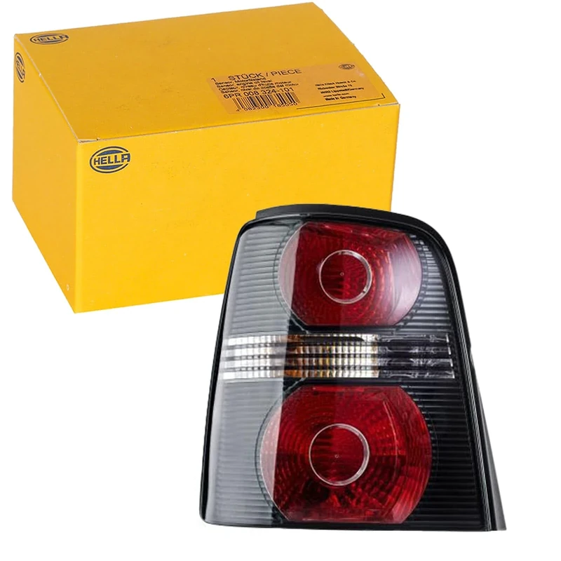 HELLA 2SK 009 477-091 Rearlight - Bulb - Black - ECE/CCC - left