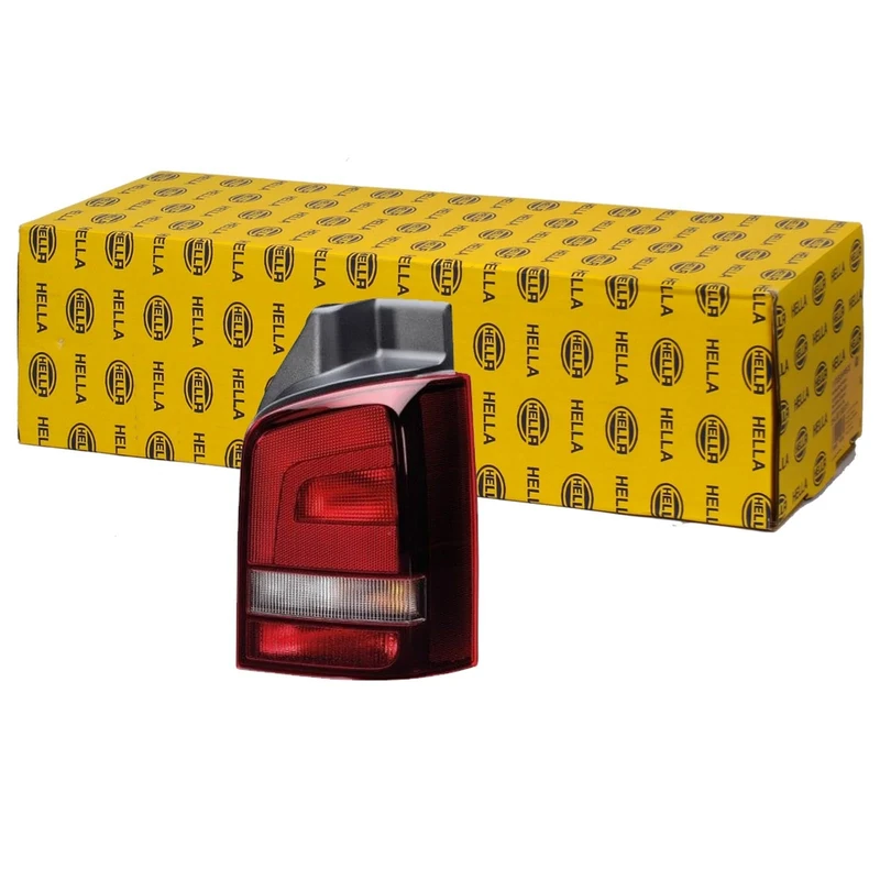 HELLA 2SK 010 318-101 Rearlight - Bulb - Tinted/Crystal clear/Red - ECE/CCC - right