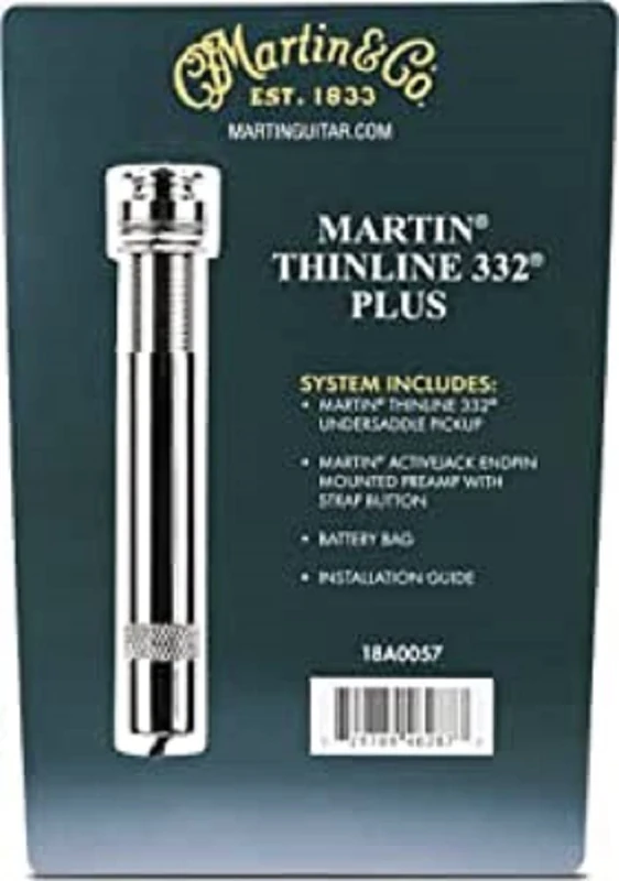 Martin Thinline 332 Plus Undersaddle Acoustic Guitar Pickup System