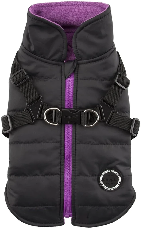 Puppia New Mountaineer Coat, Small, Black