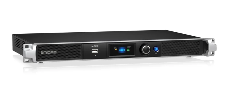 Midas M32C Digital Rack Mixer for Installed and Live Sound Applications with 40 Input Channels and 25 Mix Buses, Compatible with PC and Mac