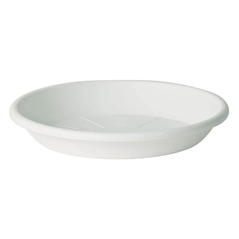 New Plastic Adriatica NPA039 Saucer for Vase, White