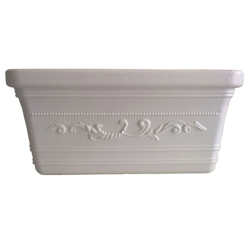Nuova Plastica Adriatica NPA029 Prestige Flower Box, White