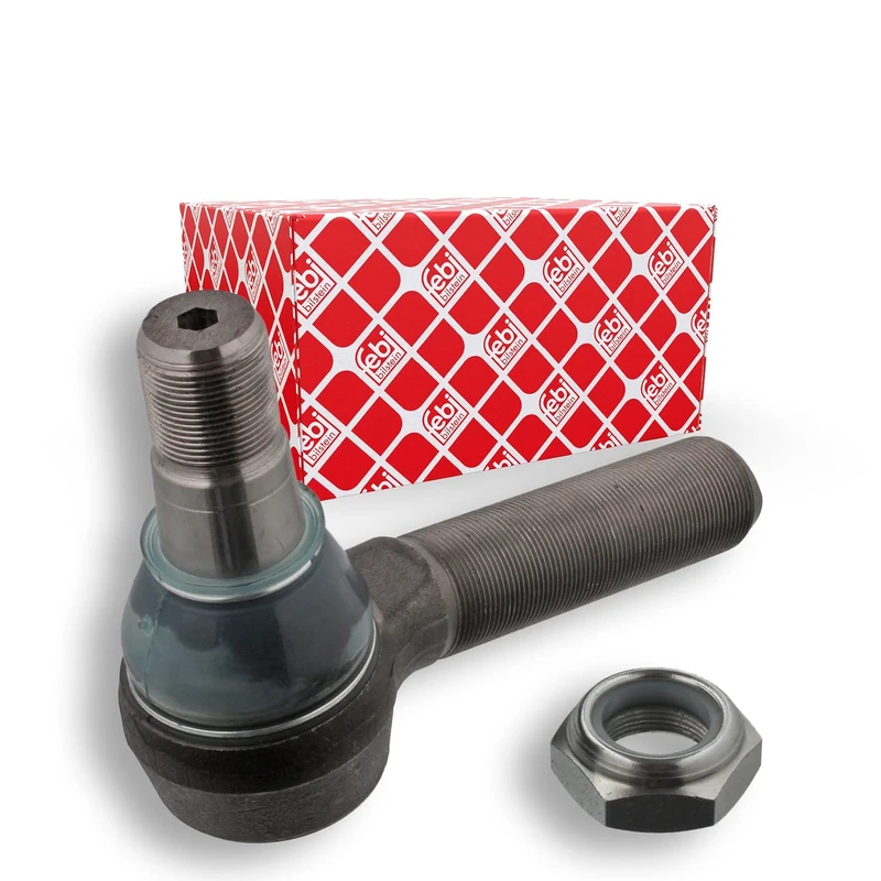 febi bilstein 39873 Tie Rod End with castle nut and cotter pin, pack of one