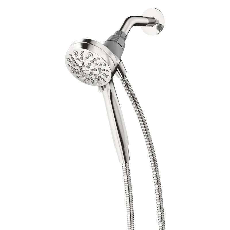 Moen 26100 Engage Magnetix 3.5-Inch Six-Function Handheld Showerhead with Magnetic Docking System, Chrome