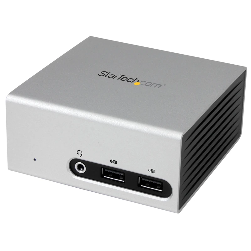 StarTech.com USB 3.0 Docking Station - 4K Ultra HD - Dual Monitor HDMI and DVI - Ethernet - Audio - Universal Docking Station - USB 3.0 Dock (USB3SMDOCK4K) - Image 1