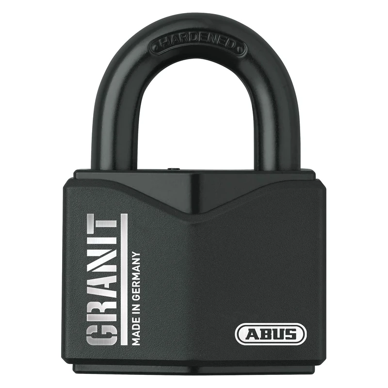 ABUS Granit Padlock 37/55 for Outdoor use – Made of Hardened Special Steel – 2 Keys – with Plus disc Cylinder – Security Level 10