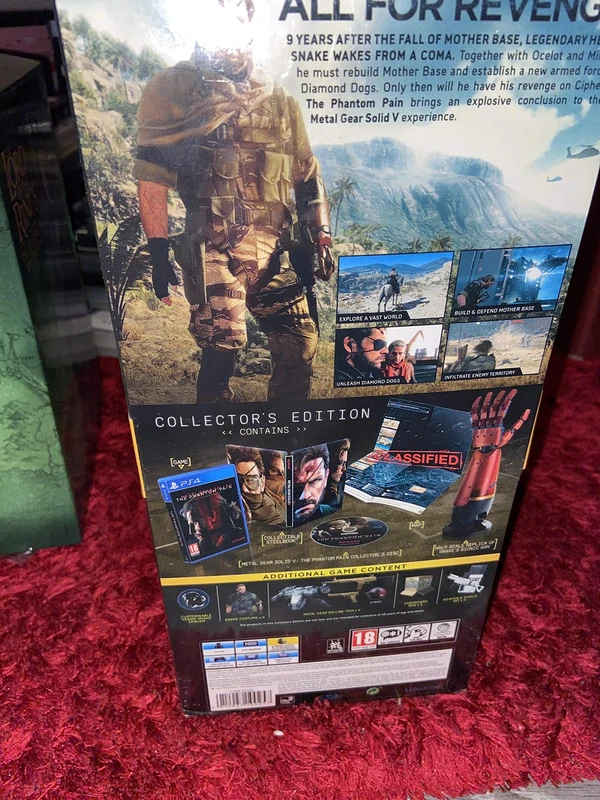 Metal Gear Solid 5 The Phantom Pain Collectors Edition (PS4)