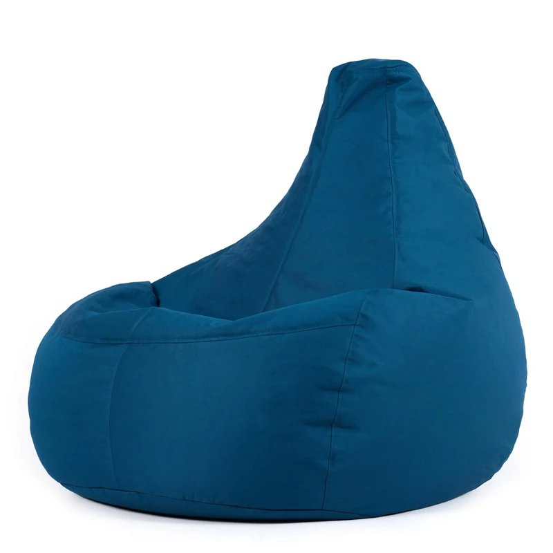 Bean Bag Bazaar Dalton Gaming Bean Bag Chair, Teal, Water Resistant Fabric, Beanbag for Indoor and Outdoor Use with Filling Included, Gaming, Bedroom, Living Room, Garden