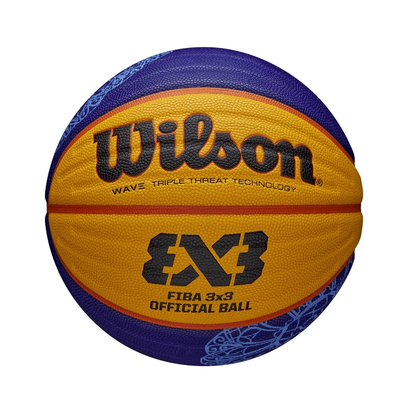 Wilson Unisex-Adult FIBA 3X3 Game Basketball, Orange, Intermed