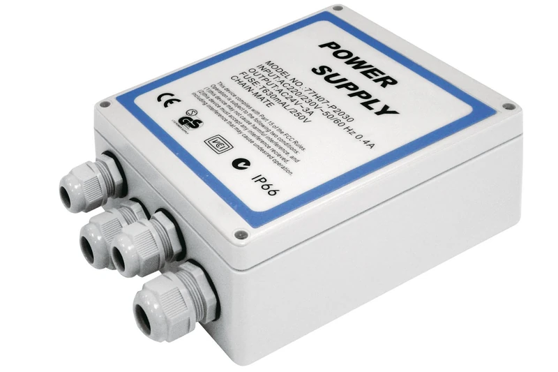 DIGITUS DN-16098-1 Adaptor Power Supply Box, AC Adapter 220/230V to AC24V/3A Camera Accessories for DN-16081-1, DN-16082-1, DN-16084-1, DN-16085-1, 24 V, White