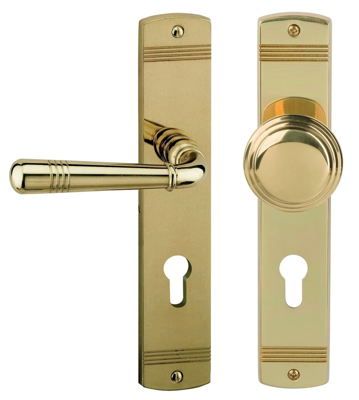 Alpertec Sale – Long Escutcheon Door Handle Fitting – Assorted Colours and Designs, 32704533