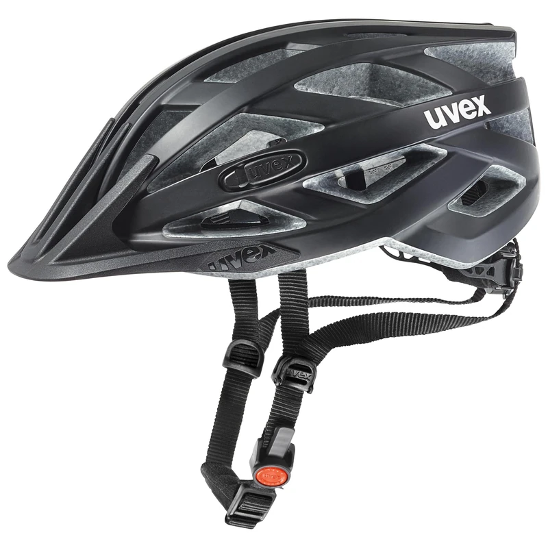 uvex i-vo cc - lightweight all-round helmet for women and men - individually adjustable fit - expandable with LED light - black matt - 52-57 cm - Image 1