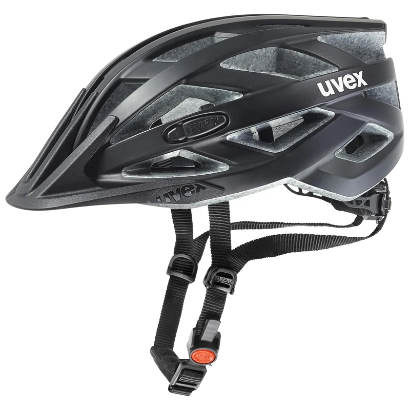 uvex i-vo cc - lightweight all-round helmet for women and men - individually adjustable fit - expandable with LED light - black matt - 56-60 cm