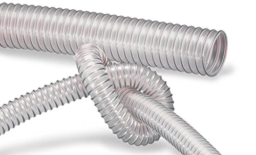 NORRES 35100250000-0000001000 AIRDUC PUR 351 Food Hose, Transparent, 10m