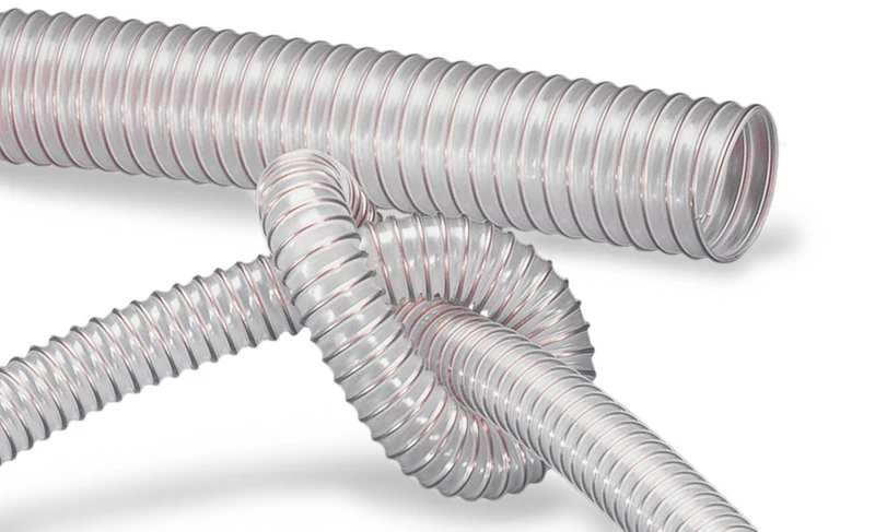 NORRES 35100500000-0000001500 AIRDUC PUR 351 Food Hose, Transparent, 15m