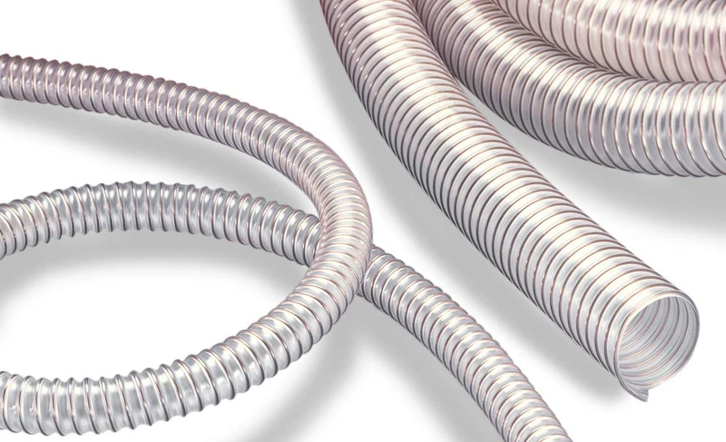 NORRES 35500401001-0000001500 AIRDUC PUR 355 Food Hose, Transparent, 15m