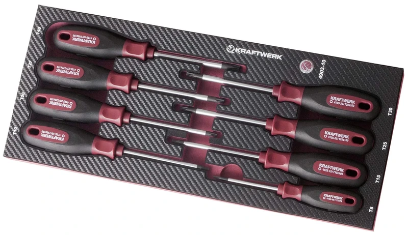 Kraftwerk 4903 10 EVA3 8-Piece Screwdriver Set TX