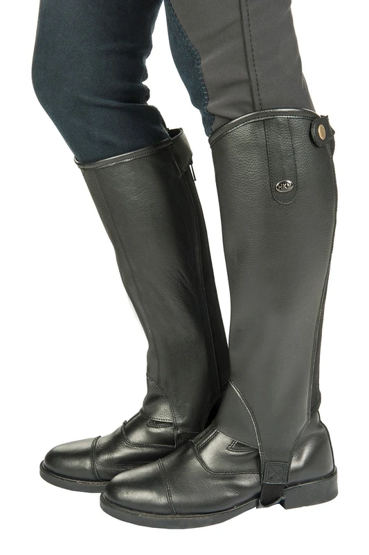 HKM Men's Reitletten Premium, Men, Reitletten -Premium-, black, M/XL