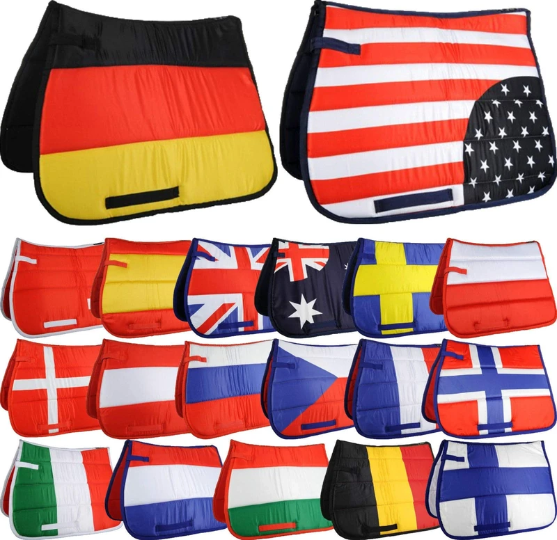 HKM Saddlecloth Flag All-Over Flag Sweden, Versatility
