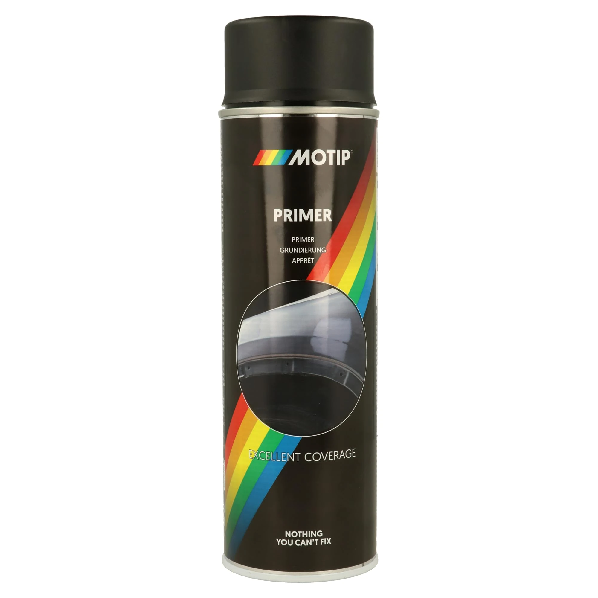 Motip M04052 Primer Spray - Black - 500 ml