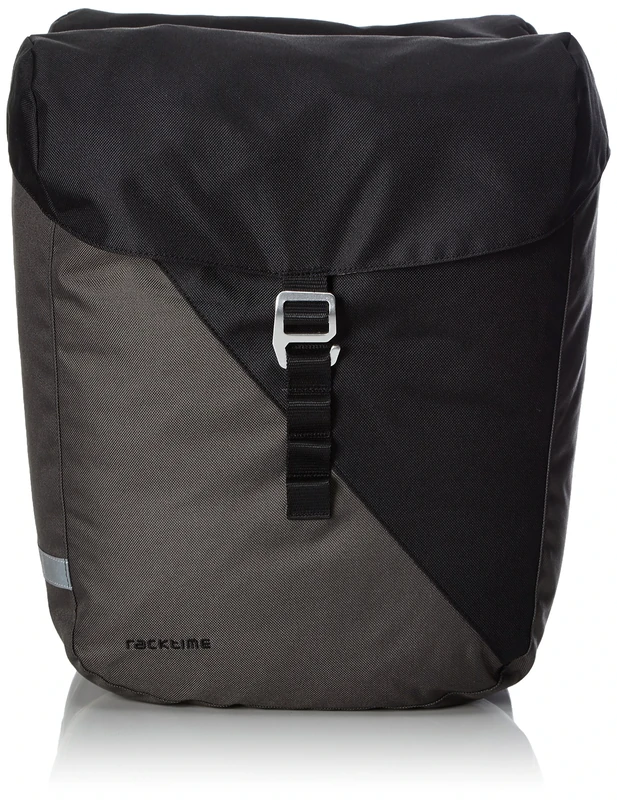 Racktime Vida Double Bag, unisex_adult, Double bag, 0400-001, Black, 2x 14 x 32 x 36 cm