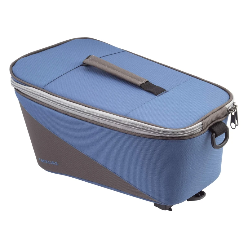 Racktime Unisex – Adult's Talis Pannier Rack Bag, Blue, 37 x 23 x 18 cm