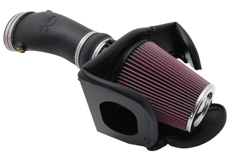 K&N Cold Air Intake Kit: High Performance, Guaranteed to Increase Horsepower: 50-State Legal: Fits 2010-2012 FORD (Mustang Shelby GT500)57-2579