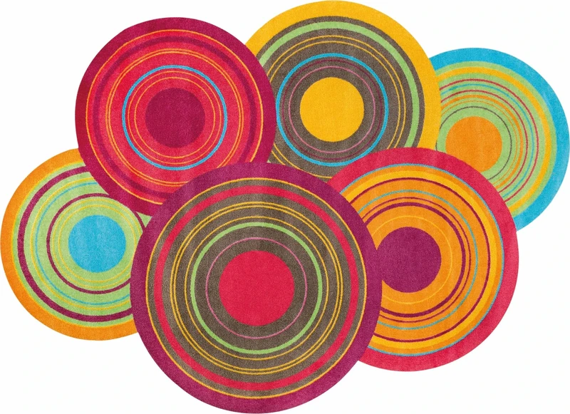 Wash&Dry Door Mat, Acrylic, Multicoloured, 140 x 200 cm