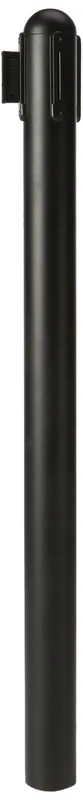 Securit Retractable Barrier Post with Black Nylon Tape