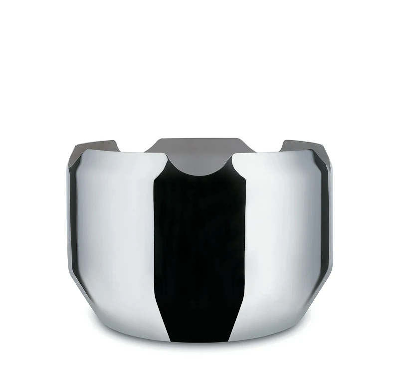 Alessi 18/10 Stainless Steel Mirror Polished Noe Ice Tub, Silver