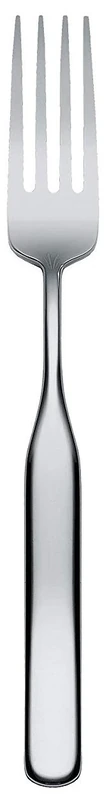 Alessi 18/10 Stainless Steel Mirror Polished Collo-alto Dessert Forks, Set of 6, Silver