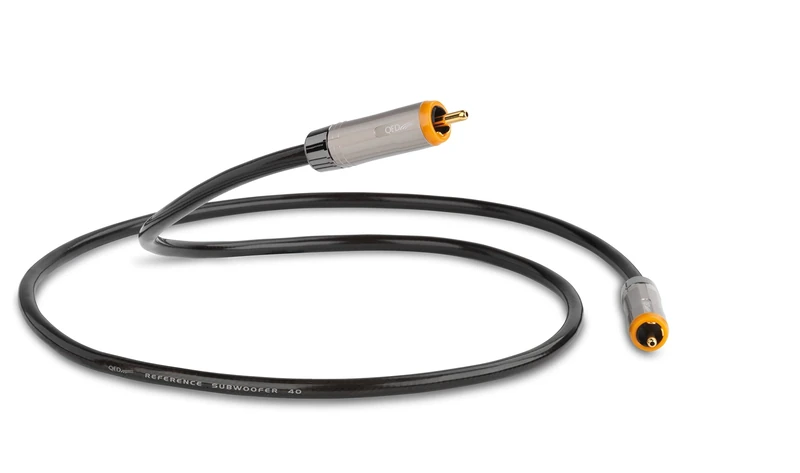 QED QE3230 (New) Subwoofer Cable 3 m Grey - Image 1