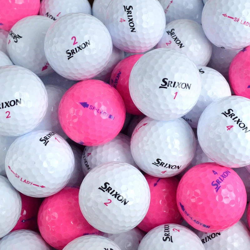 Second Chance Women's Srixon Soft Feel 100 Premium Lake Grade A Golf Balls - White