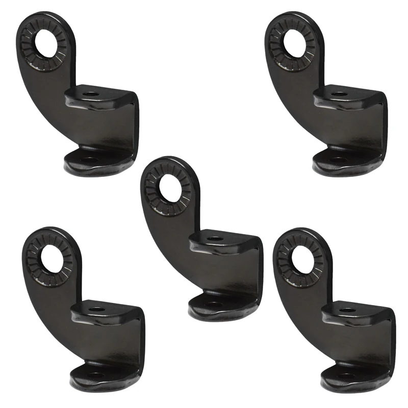 Burley Standard Steel Hitch, Black, 12.2mm (Pack of 5)